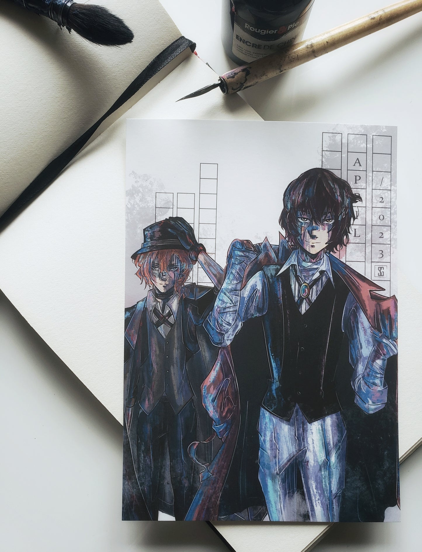 CHUUYA X DAZAI PRINT